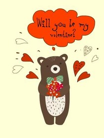 Will You Be My Valentine Bear