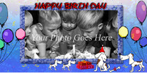 Happy Birthday Colorful Balloons