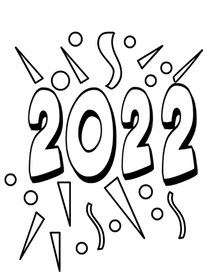 2022 New Year Celebration Card