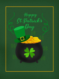 Happy St. Patrick's Day Greeting Card