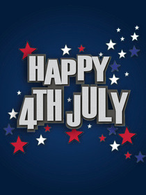 Happy 4th of July Greeting Card