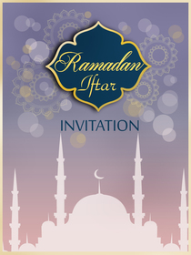 Ramadan Iftar Invitation Card