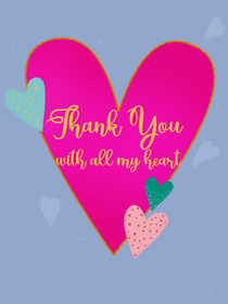 Thank You With All My Heart