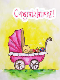 New Baby Congratulations Card