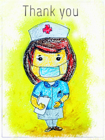 Thank You Nurse Card