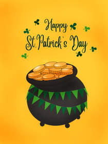 Happy St. Patrick's Day Greeting Card