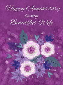 Happy Anniversary Beautiful Wife