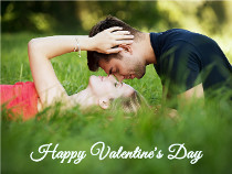 Romantic Couple Valentine's Day Card