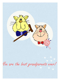 Best Grandparent Ever Greeting Card