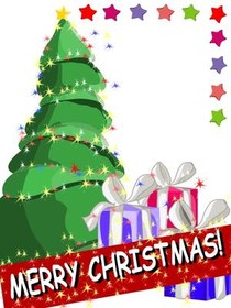 Merry Christmas Greeting Card