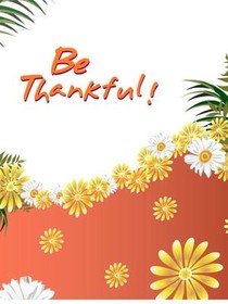 Be Thankful Greeting Card
