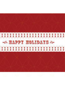 Happy Holidays Candles Card