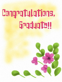 Congratulations Graduate Card