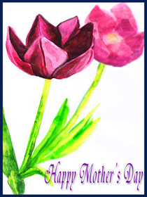 Happy Mother's Day Tulips