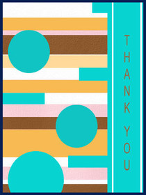 Thank You Geometric Circles