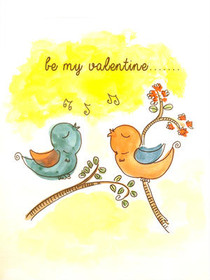Be My Valentine Birds