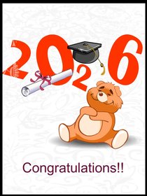 Class of 2026 Graduation Congratulations Card