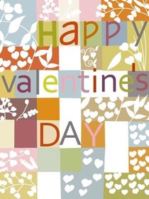 Happy Valentines Day Patchwork