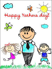Happy Father's Day Greeting Card
