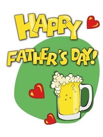Happy Father's Day Beer Card