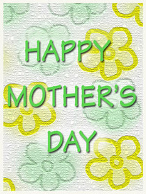 Happy Mother's Day Floral Card