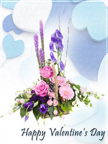 Happy Valentine's Day Floral Arrangement
