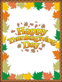 Happy Thanksgiving Day Greeting Card