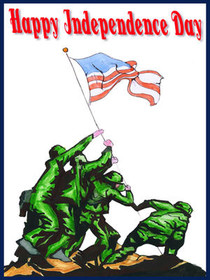 Happy Independence Day Greeting Card