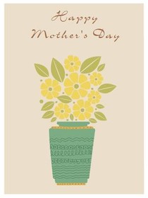 Happy Mother's Day Floral Greeting Card