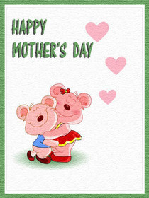 Happy Mother's Day Cute Bears