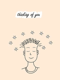 Thinking of You Sparkle Card