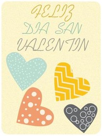 Happy Valentine's Day Hearts Card