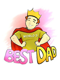 World's Best Dad Greeting Card