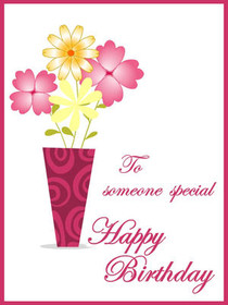 Special Someone Birthday Flowers