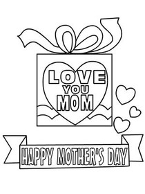 Love You Mom Mother's Day Gift Card