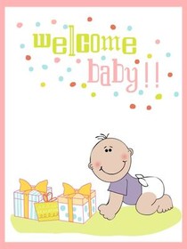 Welcome Baby Greeting Card