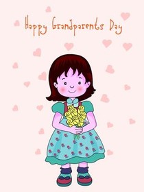 Happy Grandparents Day Greeting Card