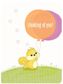 Thinking of You Cat Balloon