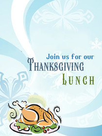 Thanksgiving Lunch Invitation