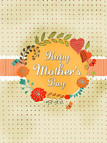 Happy Mother's Day Floral Card