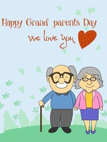 Happy Grandparents Day Card