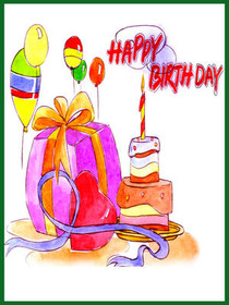 Colorful Birthday Party Celebration