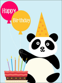Happy Birthday Panda Party