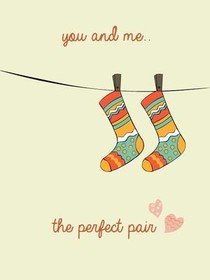 You and Me Perfect Pair Socks