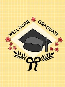 Well Done Graduate Celebration Card