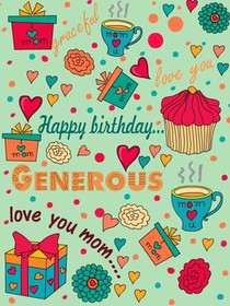 Colorful Happy Birthday Love Card