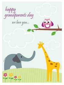Happy Grandparents Day Card