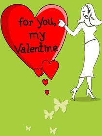 Be My Valentine Love Card