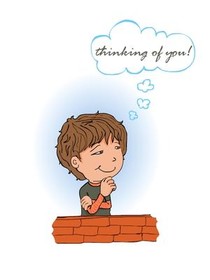 Thinking of You Greeting Card