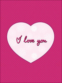 I Love You Heart Greeting Card